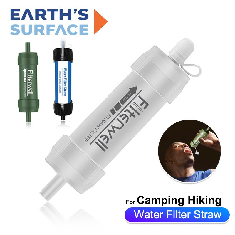 Water Purification Straw - 야외용 미니 정수 빨대 휴대용 미크론