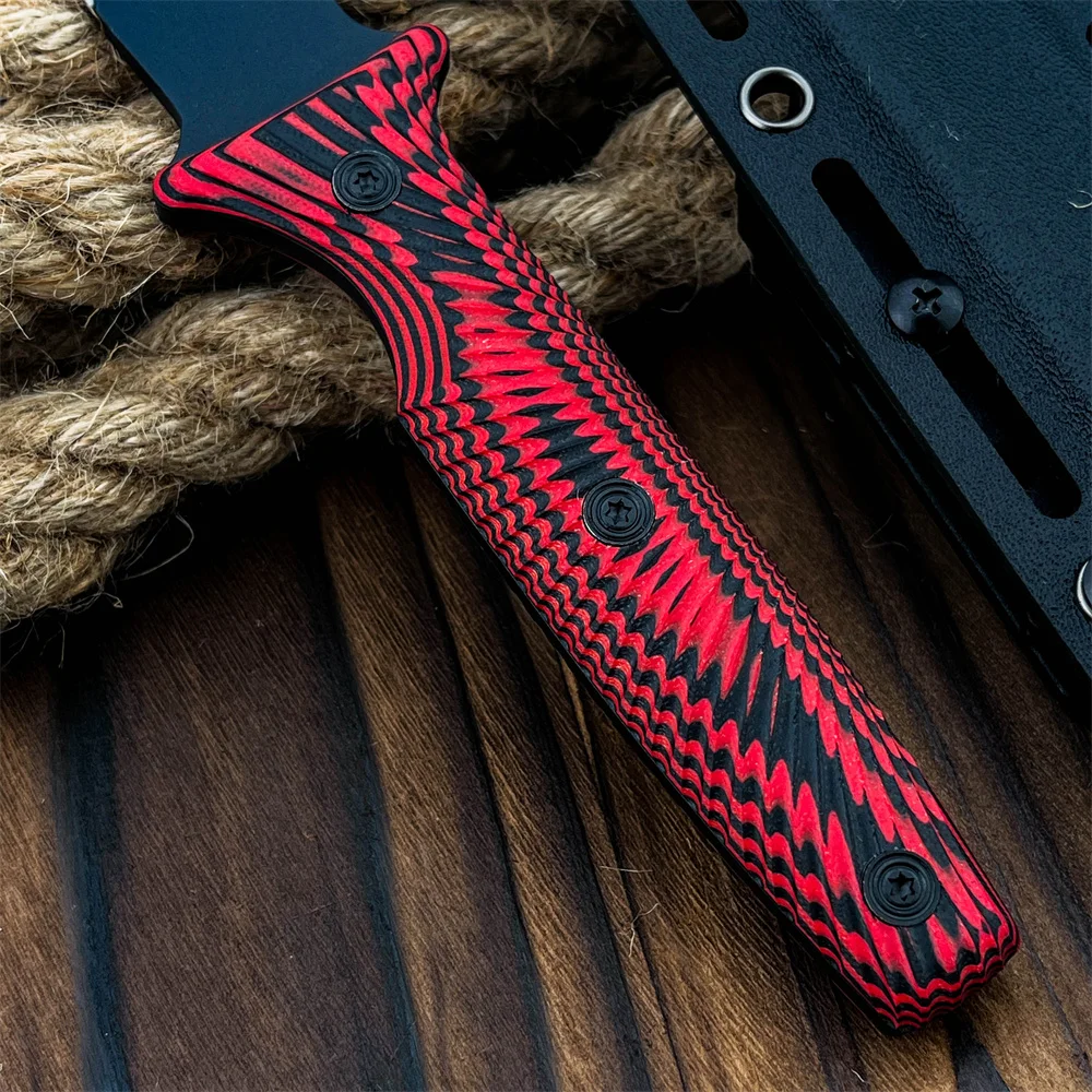 D2 스틸 유틸리티 나이프 아웃도어 고정날 서바이벌 나 - Bushcraft Knife Fixed 리뷰 및 가격