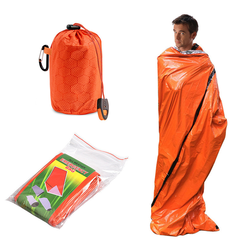 열 보온 침낭 휴대용 수면 패드 퀼트 PE 알루미늄 필 - Bivy Bag Emergency 리뷰 및 가격