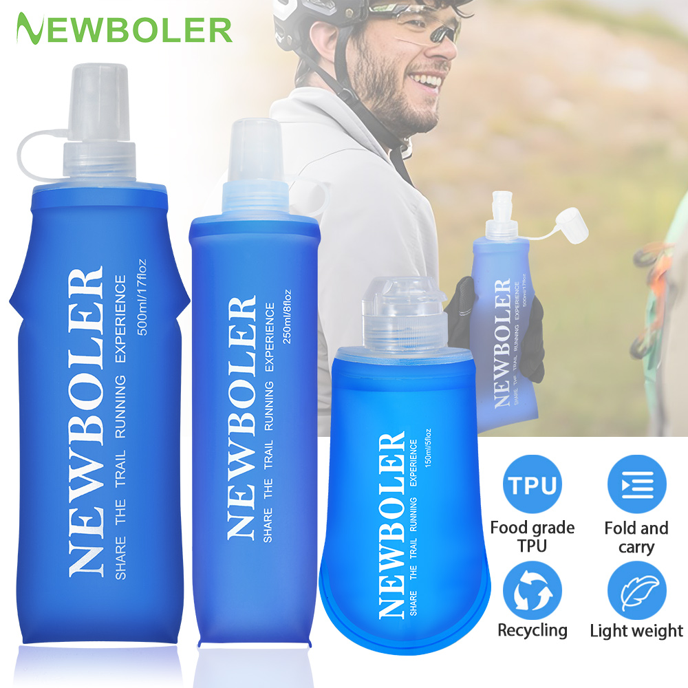 NEWBOLER 150ml 250ml 500ml 물병  - Water Bag Collapsible 리뷰 및 가격
